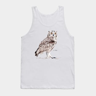 Spotted Eagle Owl Tank Top